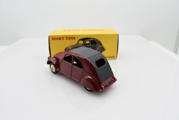 Modellino auto dinky toys 1:43 Citroen 2 cv de agostini collezione - immagine 3