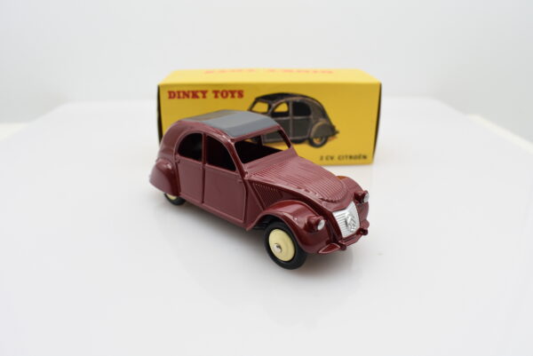Modellino auto dinky toys 1:43 Citroen 2 cv de agostini collezione - immagine 4