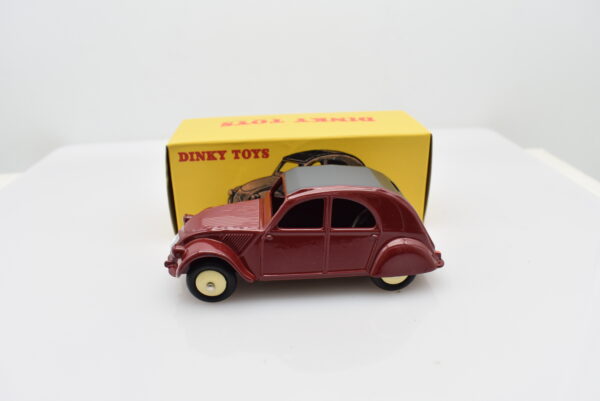 Modellino auto dinky toys 1:43 Citroen 2 cv de agostini collezione - immagine 6