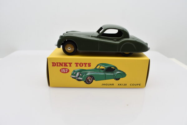 Modellino auto dinky toys 1:43 Jaguar XK120 Coupé de agostini collezione - immagine 3