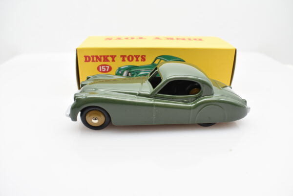 Modellino auto dinky toys 1:43 Jaguar XK120 Coupé de agostini collezione - immagine 4