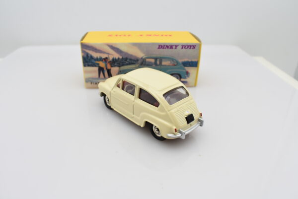 Modellino auto dinky toys 1:43 Fiat 600 D de agostini collezione - immagine 2