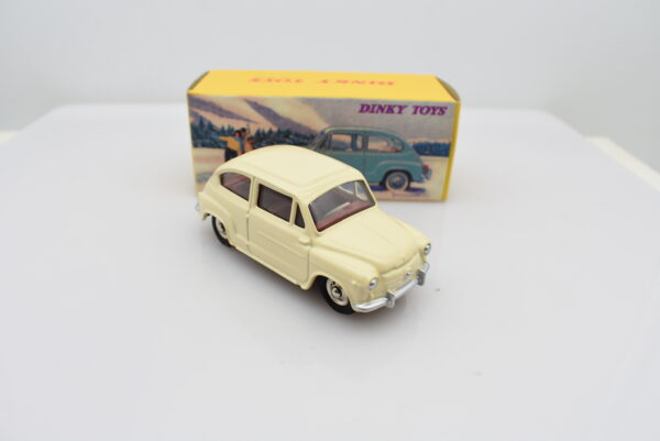 Modellino auto dinky toys 1:43 Fiat 600 D de agostini collezione - immagine 6
