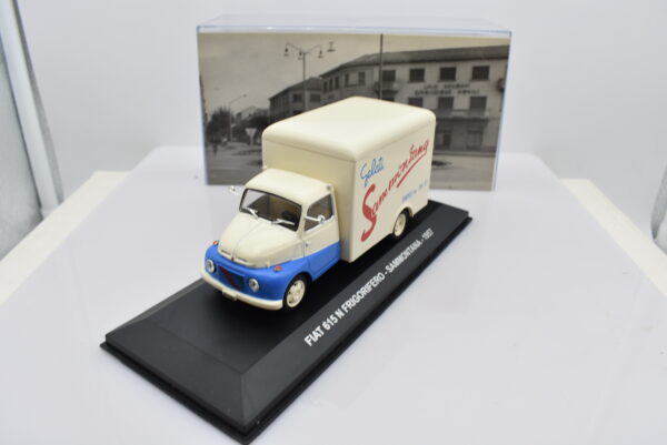 modellini furgone Fiat 615 N veicoli pubblicitari d'epoca scala 1:43 da collezione - immagine 2