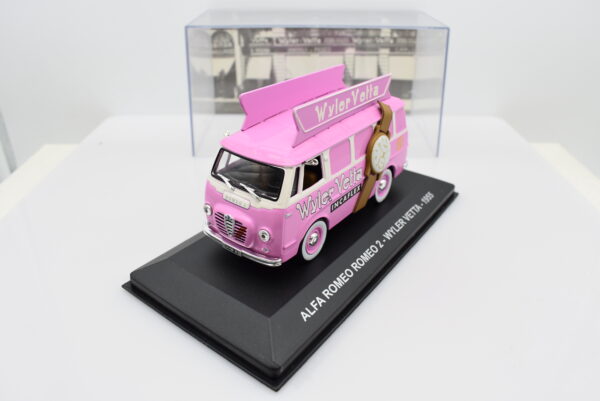 modellini furgone Alfa Romeo 2 veicoli pubblicitari d'epoca scala 1:43 da collezione - immagine 3