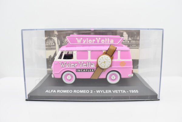 modellini furgone Alfa Romeo 2 veicoli pubblicitari d'epoca scala 1:43 da collezione - immagine 7