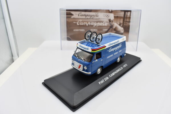 modellini furgone Fiat 238 veicoli pubblicitari d'epoca scala 1:43 da collezione - immagine 2