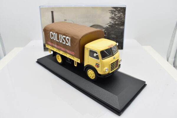 modellini furgone OM Leoncino veicoli pubblicitari d'epoca scala 1:43 da collezione - immagine 4