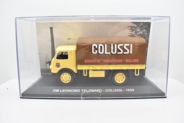 modellini furgone OM Leoncino veicoli pubblicitari d'epoca scala 1:43 da collezione - immagine 6