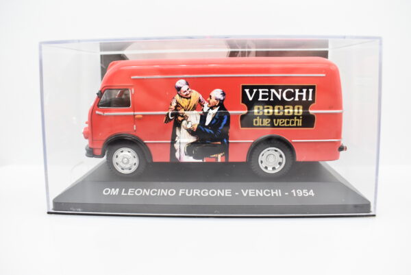 modellini furgone OM Leoncino veicoli pubblicitari d'epoca scala 1:43 da collezione - immagine 6
