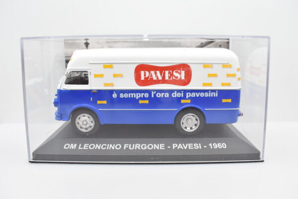modellini furgone OM Leoncino veicoli pubblicitari d'epoca scala 1:43 da collezione - immagine 6