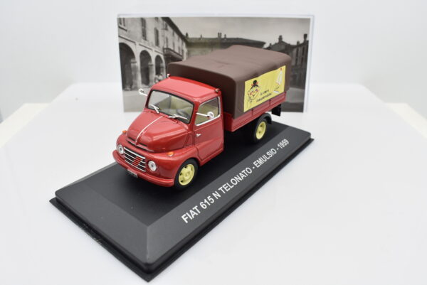 modellini auto furgone Fiat 615 veicoli pubblicitari scala 1:43 collezione - immagine 3