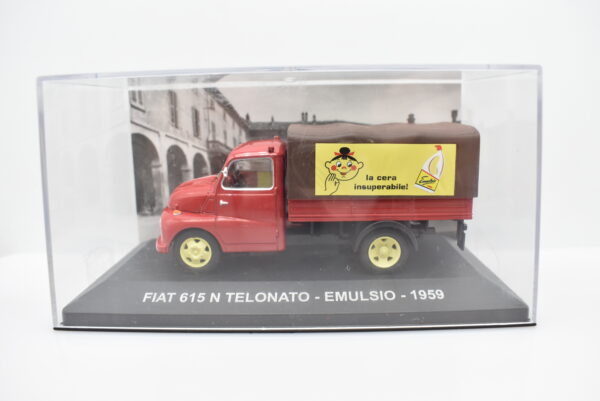 modellini auto furgone Fiat 615 veicoli pubblicitari scala 1:43 collezione - immagine 2