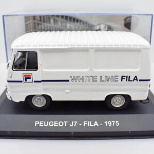 modellini furgone Peugeot J7 veicoli pubblicitari d'epoca scala 1:43 da collezione