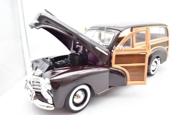 Modellino auto scala 1:18 CHEVY FLEETMASTER diecast modellismo da collezione - immagine 3