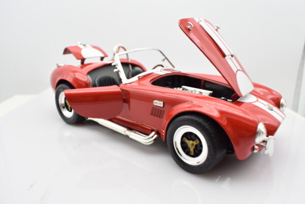 Modellino auto scala 1:18 SHELBY COBRA 427S/C diecast modellismo da collezione - immagine 5