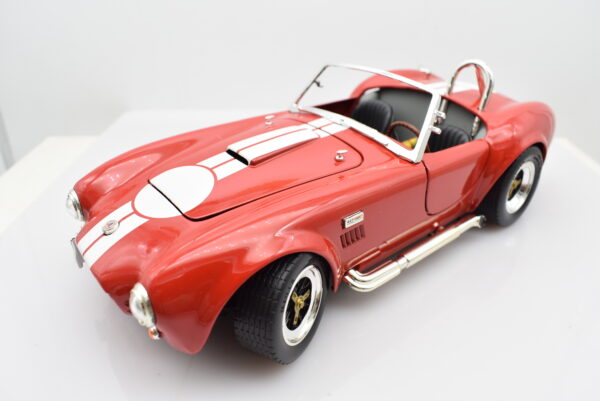 Modellino auto scala 1:18 SHELBY COBRA 427S/C diecast modellismo da collezione - immagine 8