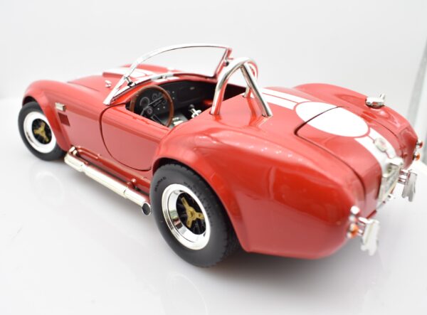 Modellino auto scala 1:18 SHELBY COBRA 427S/C diecast modellismo da collezione - immagine 9