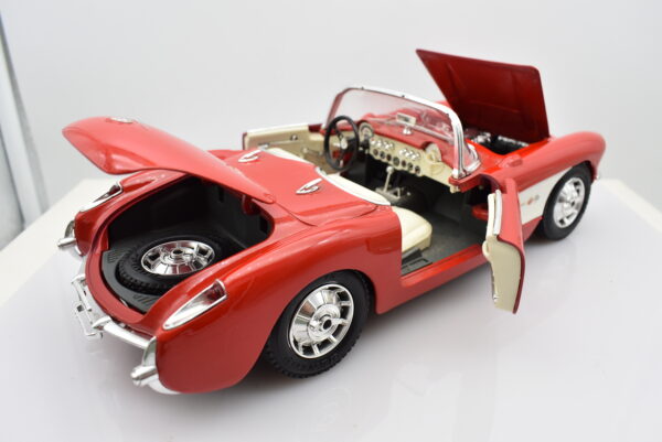 Modellino auto scala 1:18 CHEVROLET CORVETTE burago modellismo da collezione - immagine 11