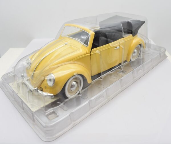 Modellino auto scala 1:17 1:18 COCCINELLE VW ECHELLE maggiolino diecast da collezione - immagine 2