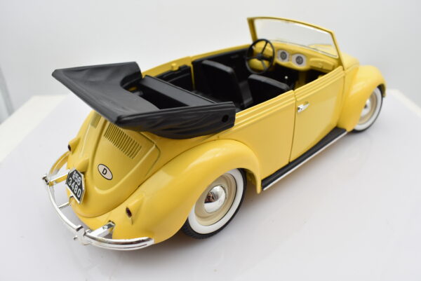 Modellino auto scala 1:17 1:18 COCCINELLE VW ECHELLE maggiolino diecast da collezione - immagine 7