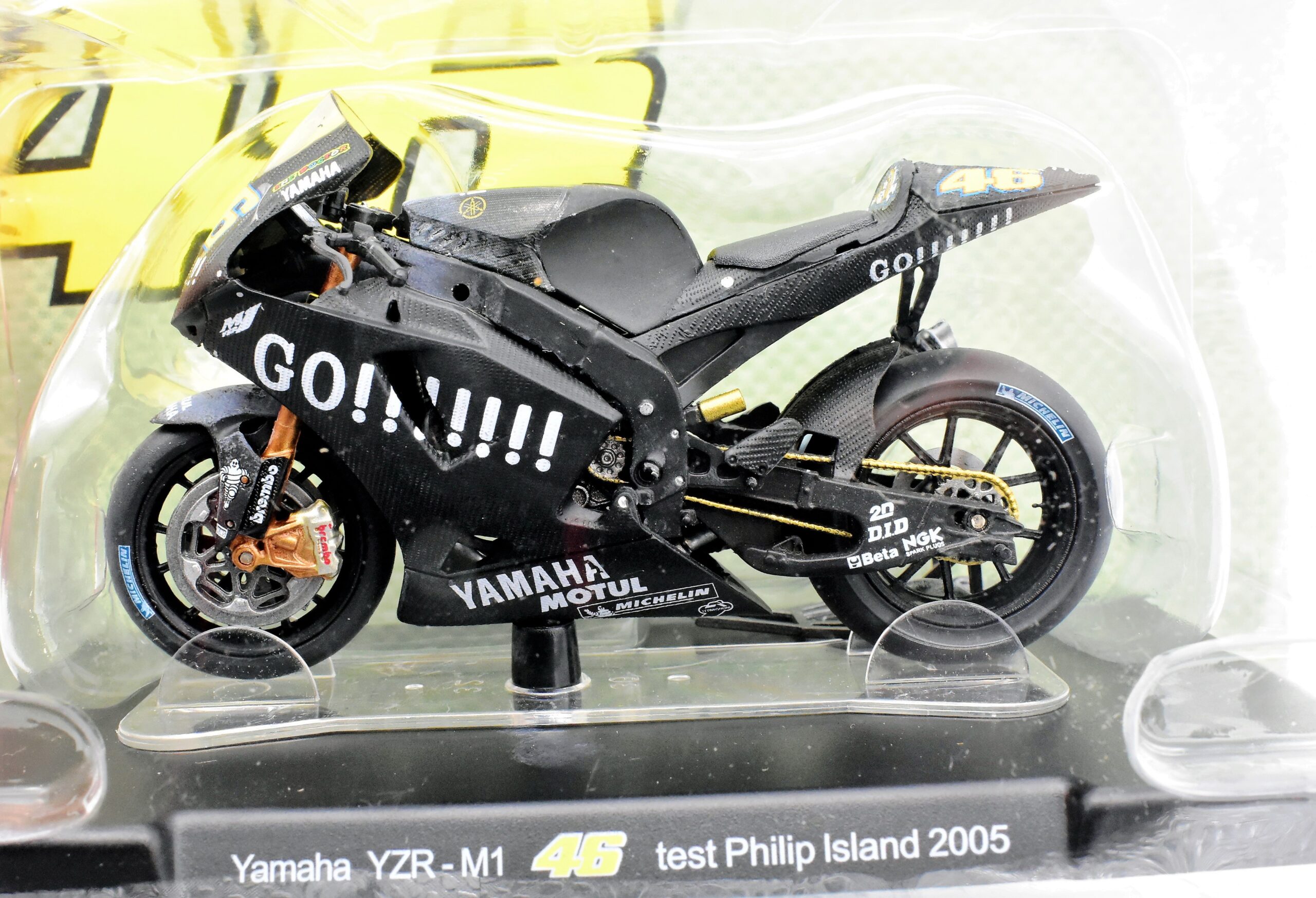 Modellini moto Valentino Rossi 1:18 YAMAHA YZR-M1 gp motor bike - Arcadia  Modellismo