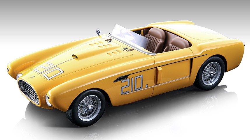 Modellino auto scala 1:18 Tecnomodel FERRARI 340 MEXICO SPYDER GLENN 1955