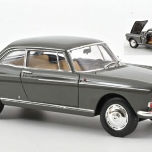 Modellino auto scala 1:18 Norev  PEUGEOT 404 COUPE' 1967 GRAPHITE GREY diecast modellismo statico