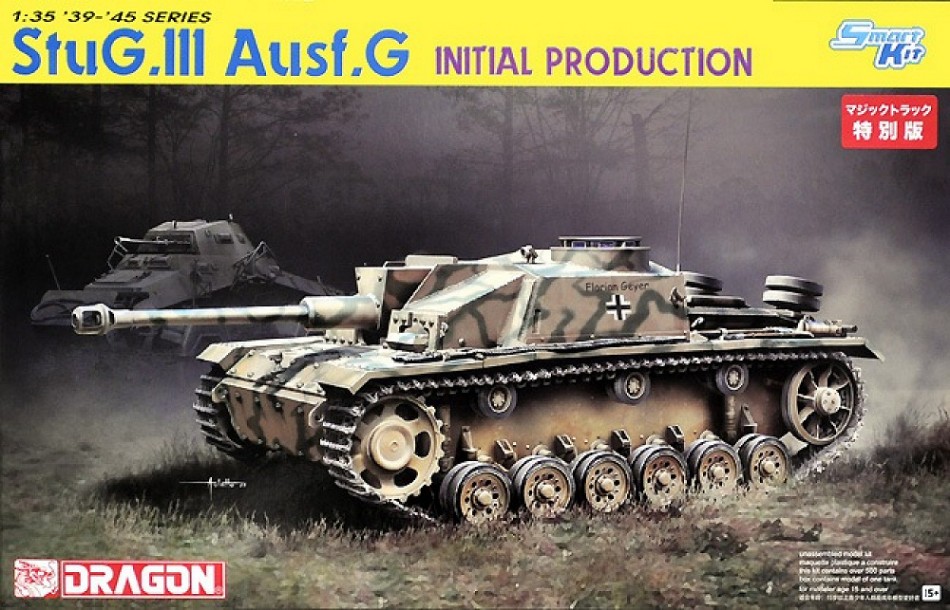 Modellino carri armati TANK model kit di montaggio Dragon  STUG.III AUSF.G IN...