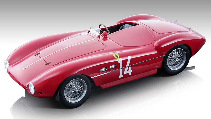 Miniature voiture auto 1:18 Tecnomodel FERRARI 735S GP AUTODROMO 1953 ASCARI NOUVEAU