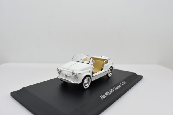 Modellino auto scala 1:43 500 JOLLY AMERICA diecast collezione da edicola - immagine 6