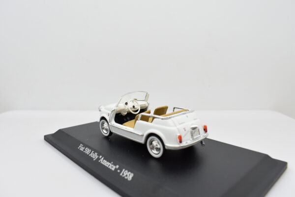 Modellino auto scala 1:43 500 JOLLY AMERICA diecast collezione da edicola - immagine 7