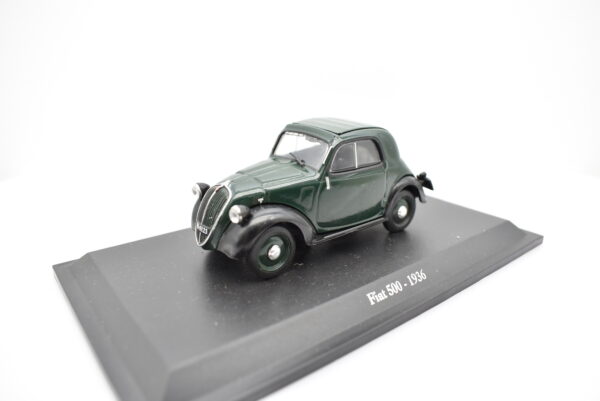 Modellino auto scala 1:43 FIAT 500 TOPOLINO diecast collezione da edicola - immagine 2