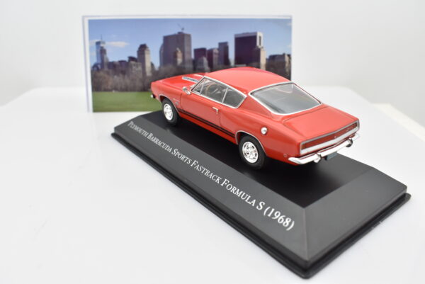 Modellini auto americane scala 1:43 PLYMOUTH BARRACUDA ixo diecast modellismo collezione - immagine 3