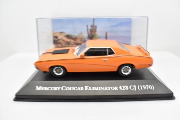 Modellini auto americane scala 1:43 MERCURY COUGAR ELIMINATOR 428 CJ ixo diecast modellismo collezione - immagine 2