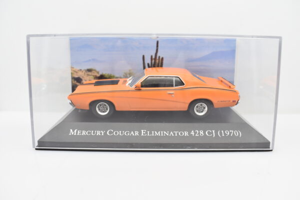 Modellini auto americane scala 1:43 MERCURY COUGAR ELIMINATOR 428 CJ ixo diecast modellismo collezione - immagine 7
