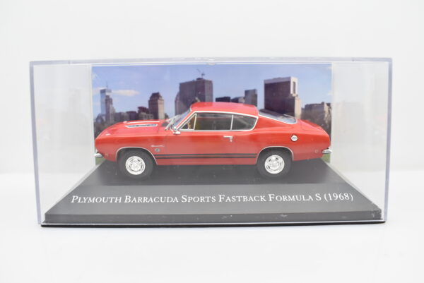 Modellini auto americane scala 1:43 PLYMOUTH BARRACUDA ixo diecast modellismo collezione - immagine 6