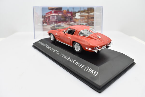 Modellini auto americane scala 1:43 CHEVROLET CORVETTE C2 ixo diecast collezione - immagine 3