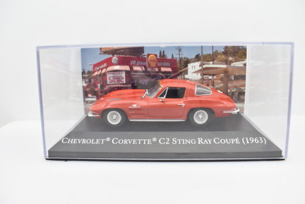 Modellini auto americane scala 1:43 CHEVROLET CORVETTE C2 ixo diecast collezione - immagine 6