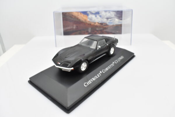 Modellini auto americane scala 1:43 CHEVROLET CORVETTE C3 ixo diecast modellismo collezione - immagine 3