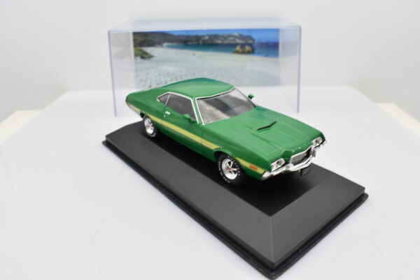 Modellini auto americane scala 1:43 FORD GRAN TORINO SPORT ixo diecast modellismo collezione - immagine 4
