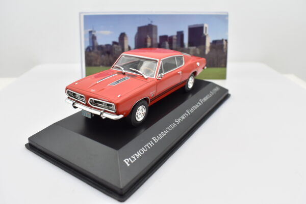 Modellini auto americane scala 1:43 PLYMOUTH BARRACUDA ixo diecast modellismo collezione - immagine 2