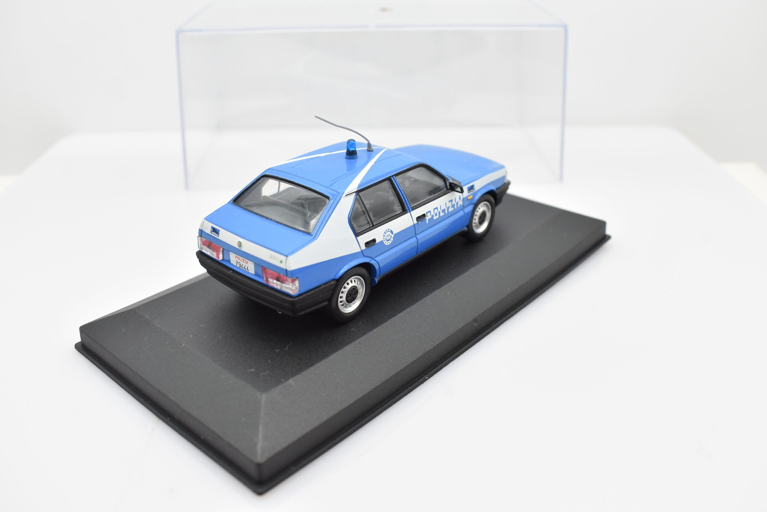 Modellini auto POLIZIA scala 1:43 ALFA 33 QV diecast collezione - immagine 6