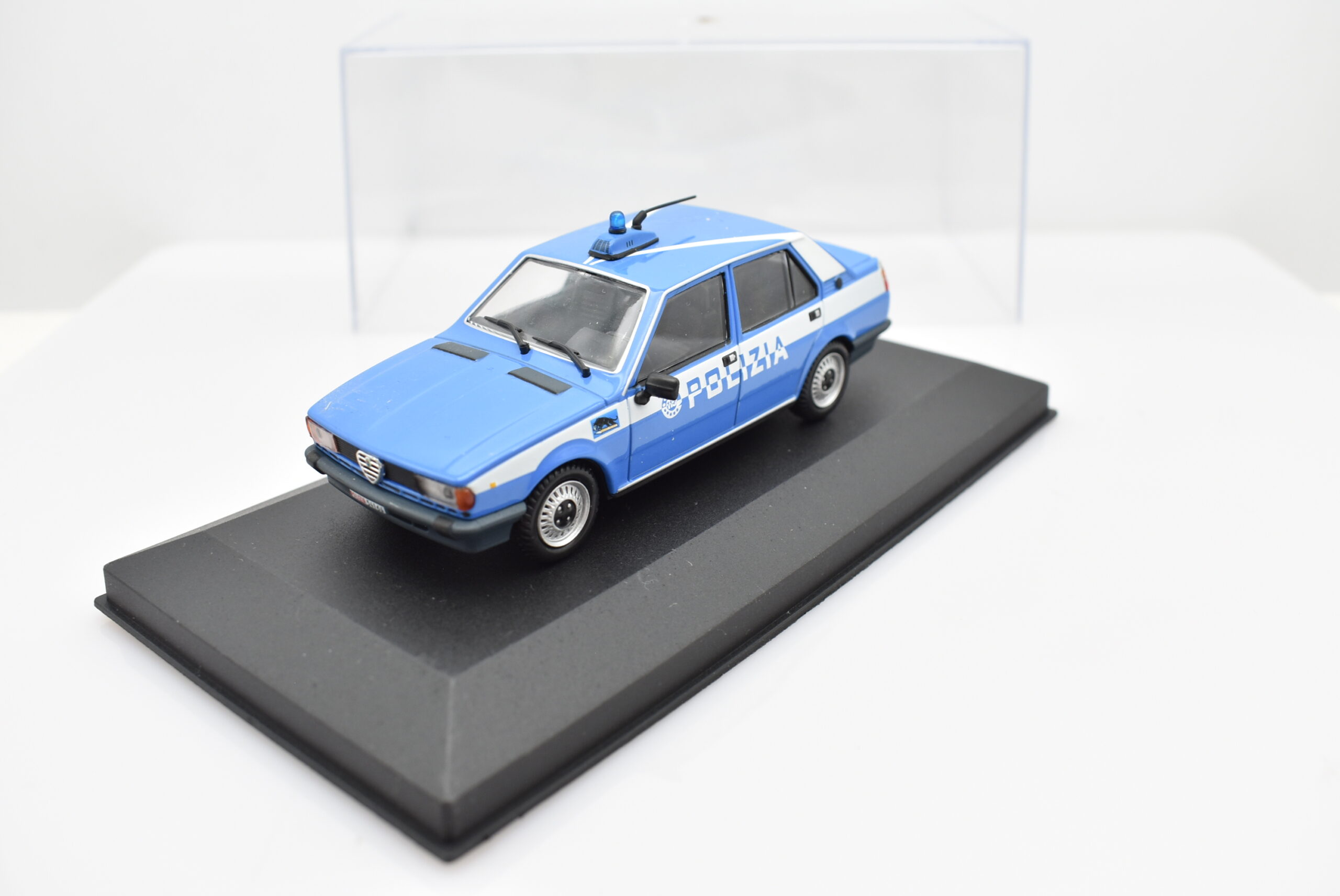Modellini auto POLIZIA scala 1:43 ALFA ROMEO GIULIETTA diecast collezione - immagine 3