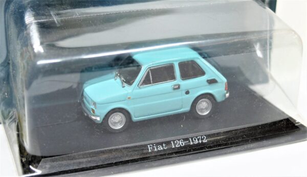 Modellino auto scala 1:43 FIAT 126 diecast collezione da edicola - immagine 5