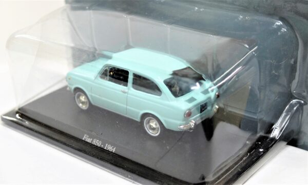 Modellino auto scala 1:43 FIAT 850 diecast collezione da edicola - immagine 4