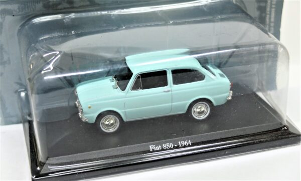 Modellino auto scala 1:43 FIAT 850 diecast collezione da edicola - immagine 5