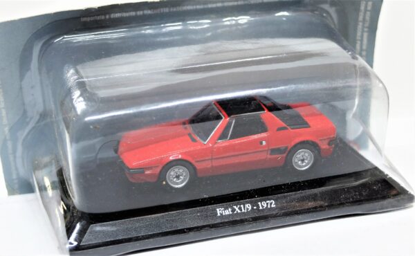 Modellino auto scala 1:43 FIAT X1/9 diecast collezione modellismo - immagine 5