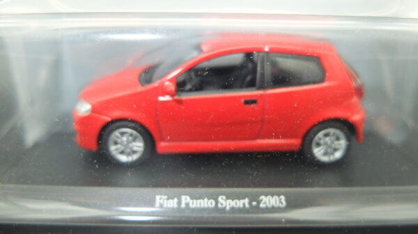 Modellino auto scala 1:43 FIAT PUNTO SPORT diecast collezione da edicola - immagine 5