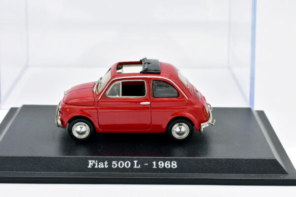 Modellino auto scala 1:43 FIAT 500 L diecast collezione da edicola - immagine 3